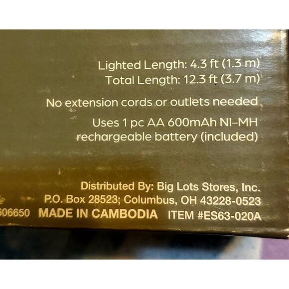 NEW IN BOX REAL LIVING DRAGONFLY SOLAR LIGHTS SET OF 3 - Picture 5 of 7